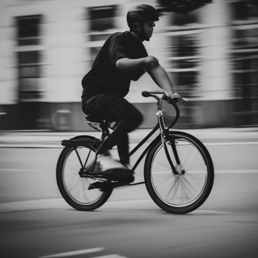 Daive504 riding a bike