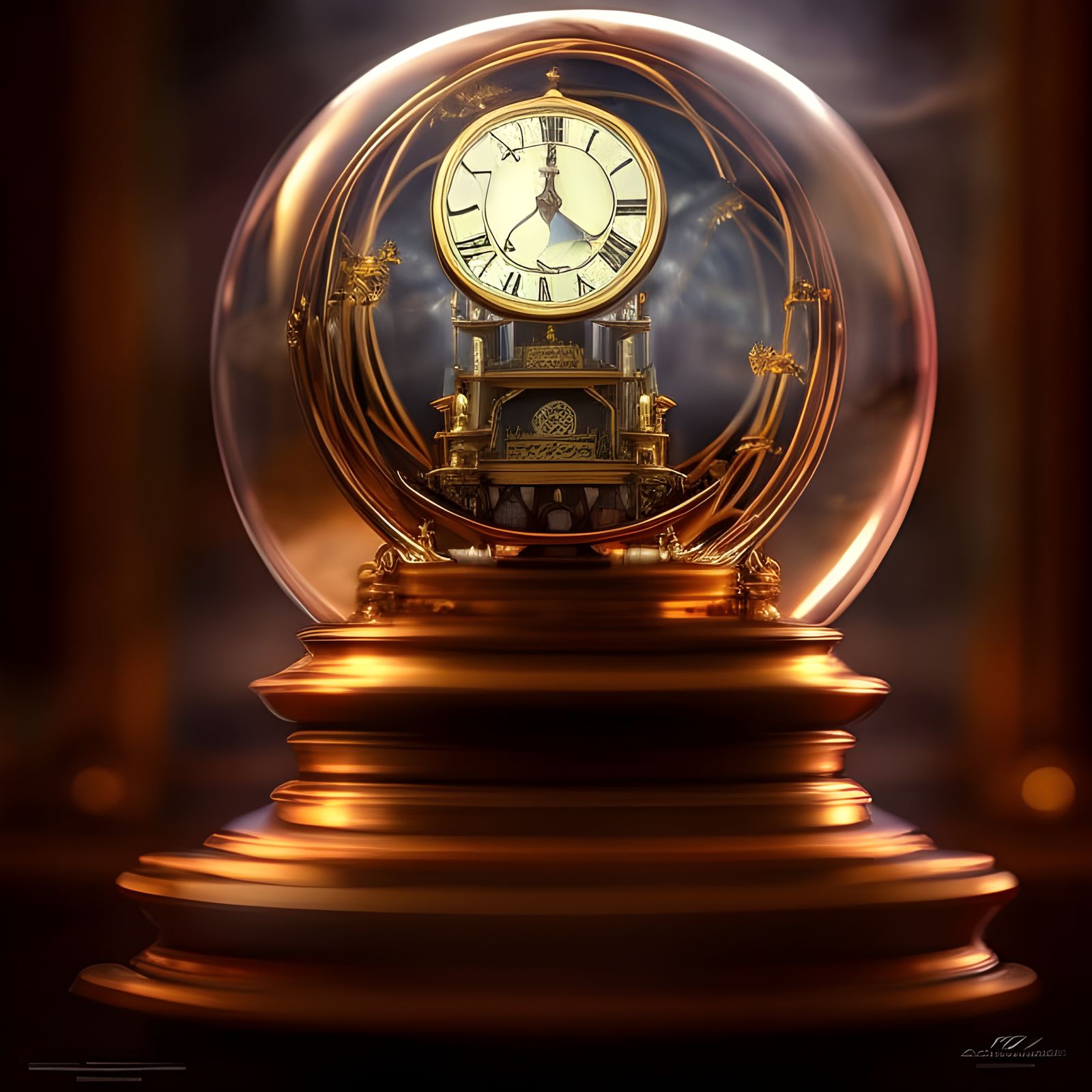 Antique Clock  by @Manchchango