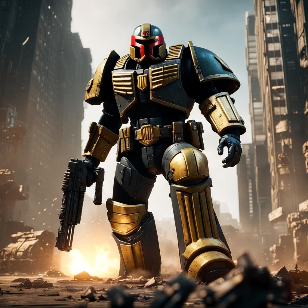 Warhammer 40k judge dredd