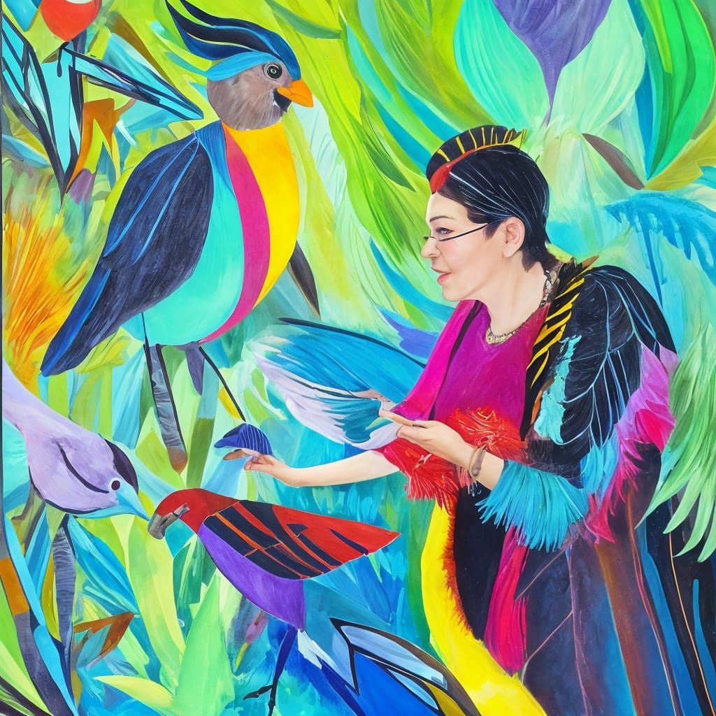 She looks like what she studies 