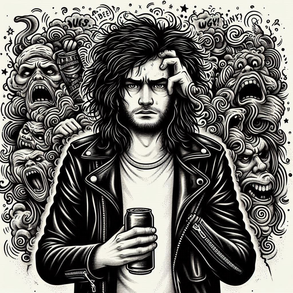 Just try to be happy, they said