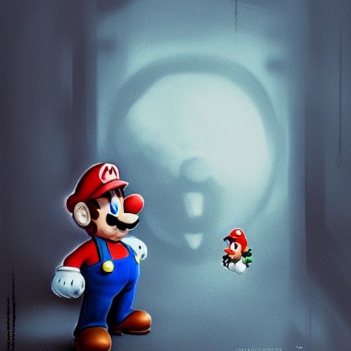 Sinister Super Mario