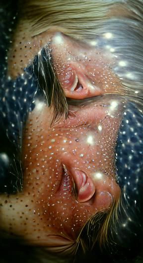 My god, its full of stars! beautiful hyperrealism
