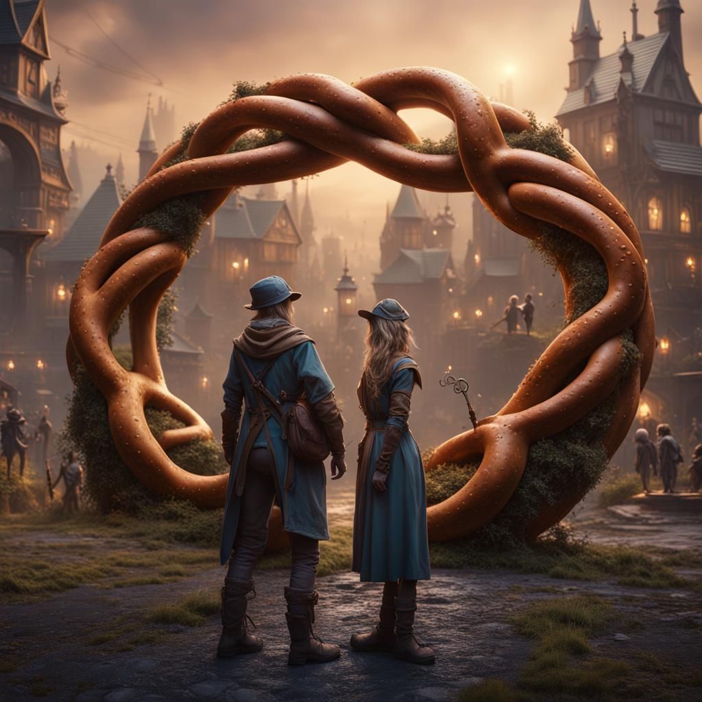 Pretzel look like people