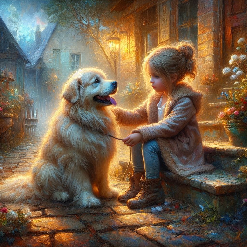 Listen Brandon... Be a polite and respectful doggy with our friends at NightCafe 😁🐶🐶