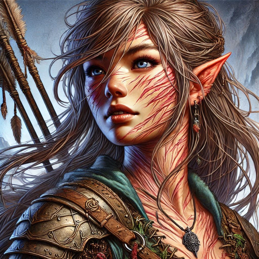 Scarred Adventurer 1