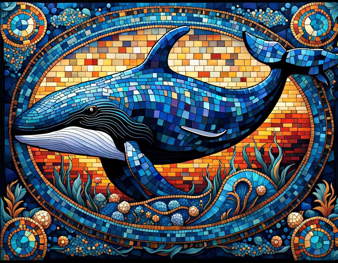 whale  by @shooflower
