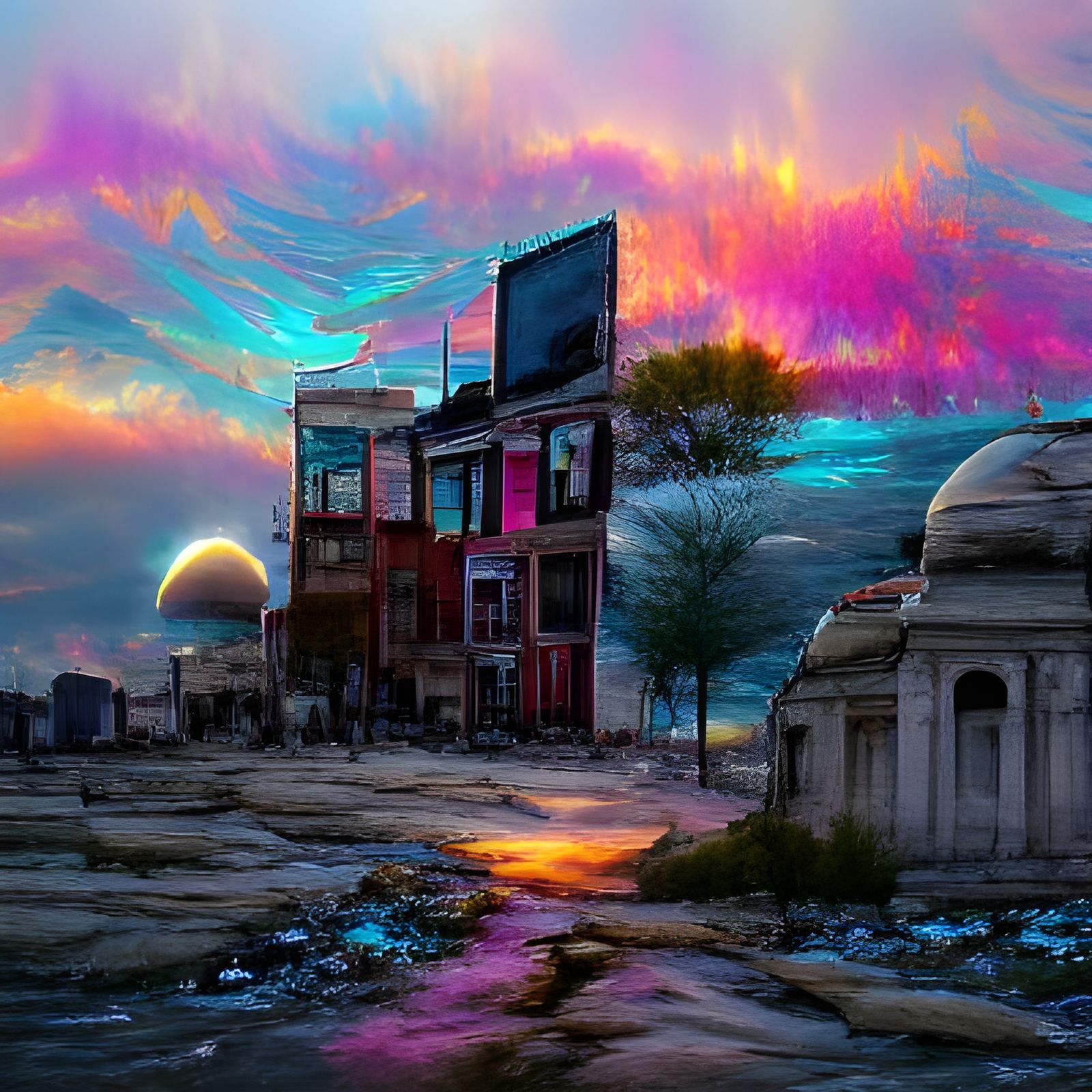 Philadelphia during sunset