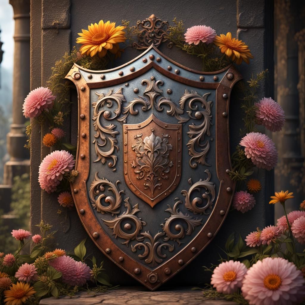 Forgotten Shield  by @Ellie_Valkyrie