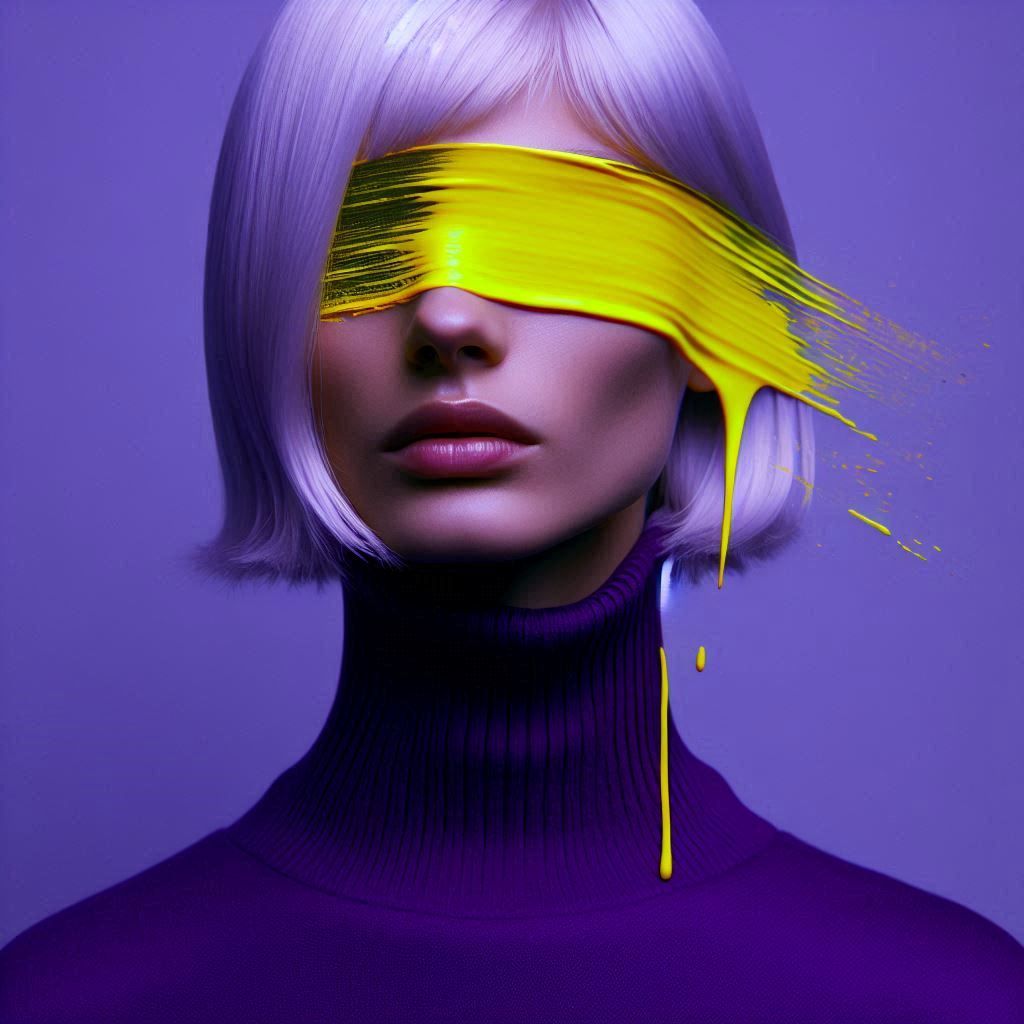 Purple and Yellow