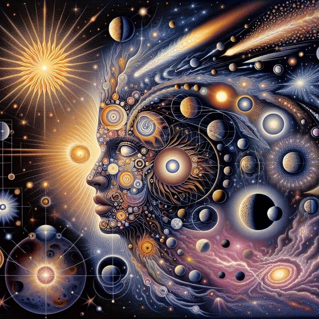 Cosmic face