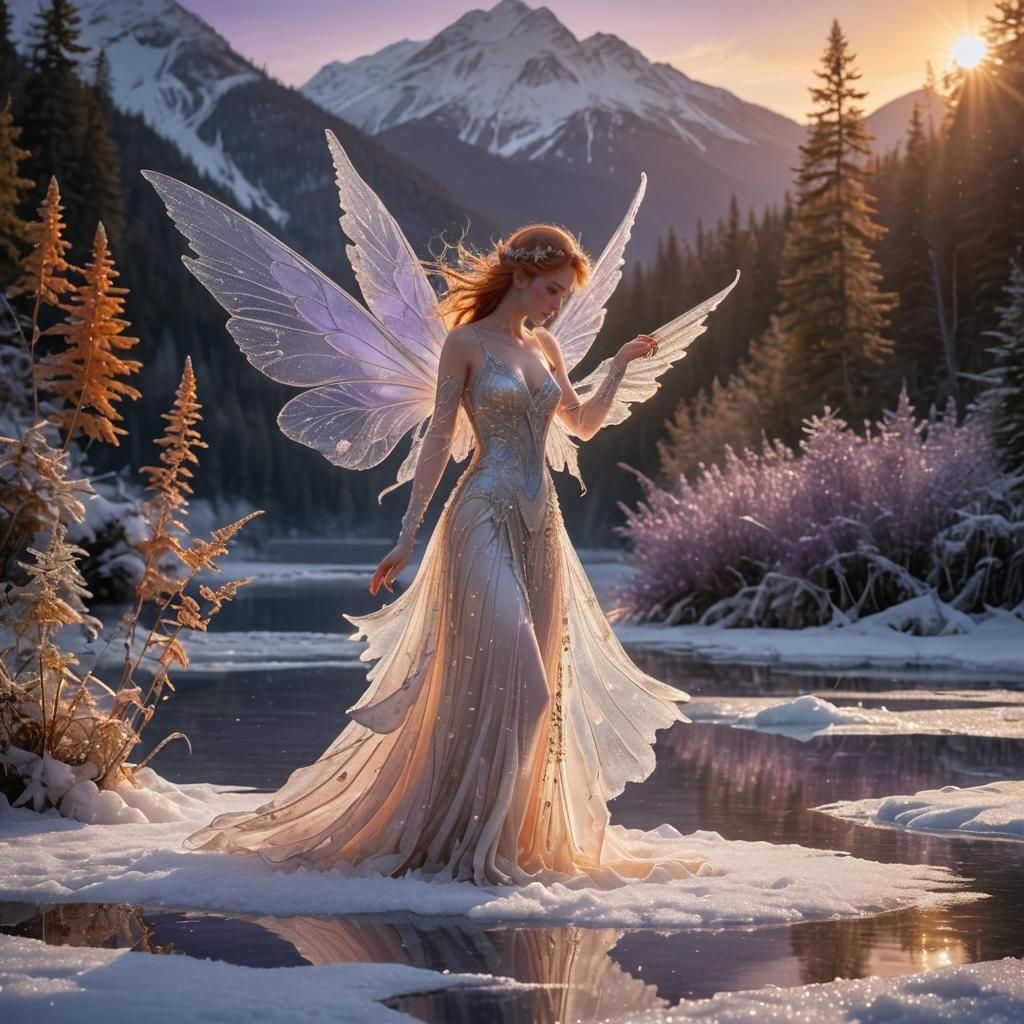 snow fairy  by @thane of fyfe