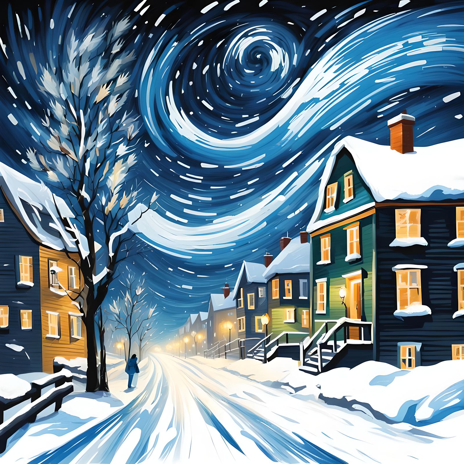 Windy Night  by @Bake At Home Dad