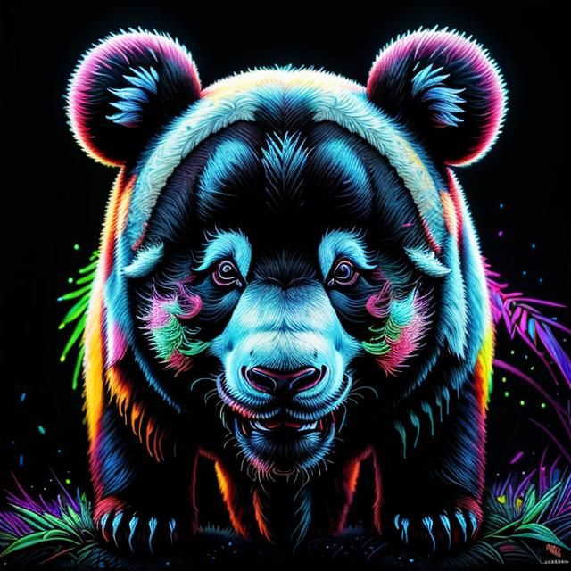 Panda blacklight