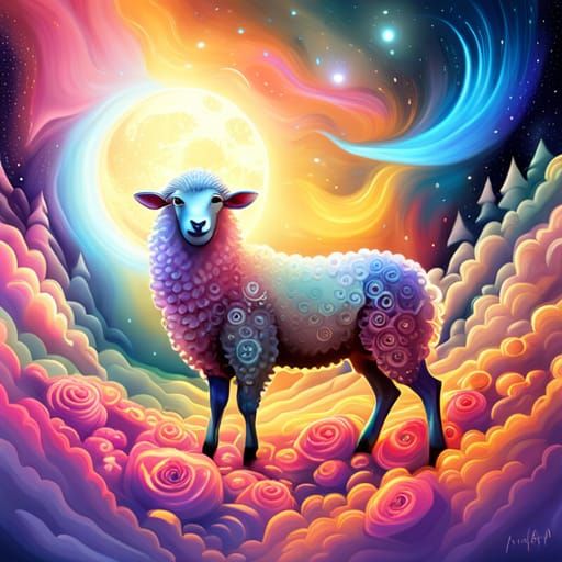 Go baa-aaack to sleep, dream sweetly 🐑🌜🌌