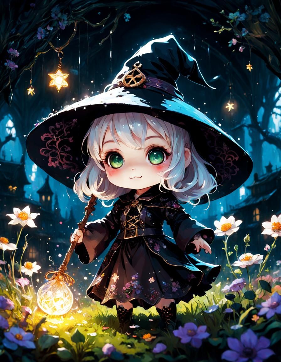chibi witchling  by @nana