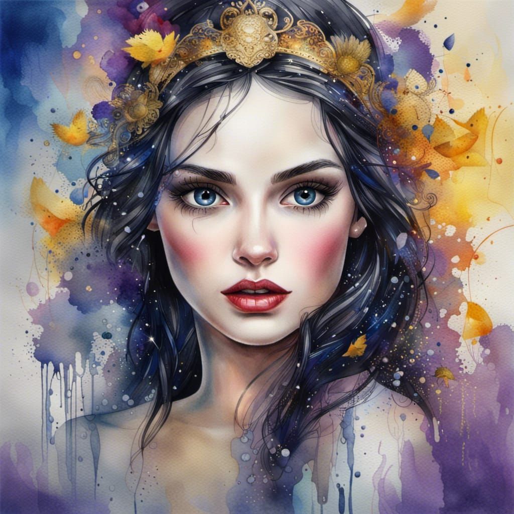 Snow White - AI Generated Artwork - NightCafe Creator