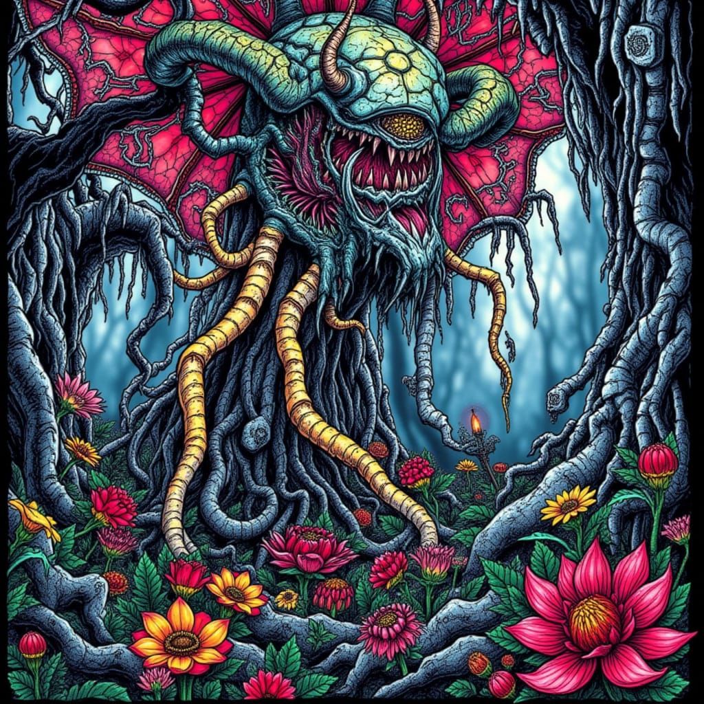 <lora:RS Monstrosity:1.0>