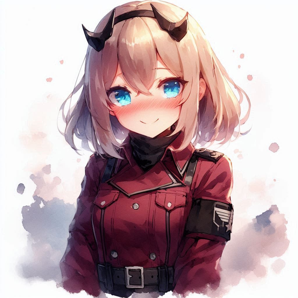 Cute army girl, v2