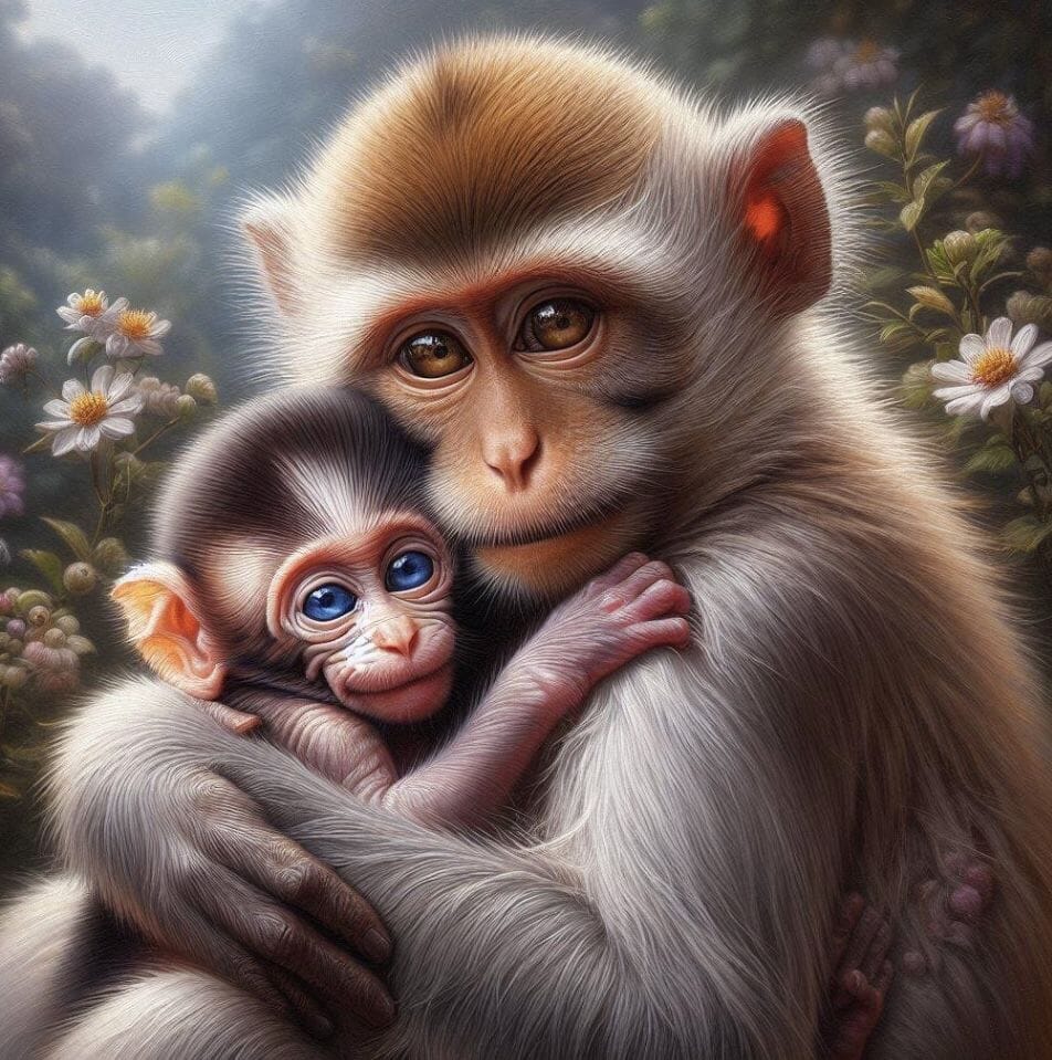 Motherly love - AI Generated Artwork - NightCafe Creator