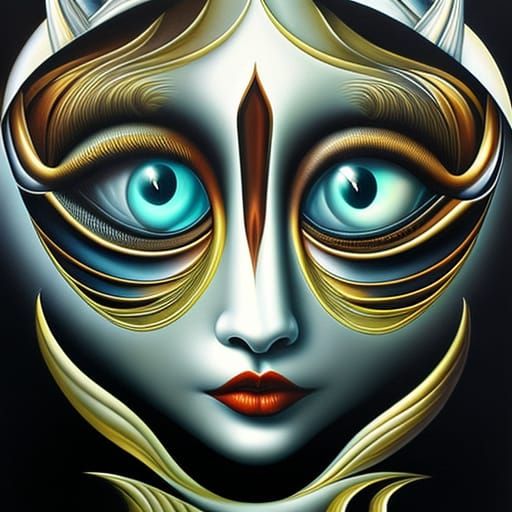 "portrait with vivid detailed amazing cat eyes, whiskers, h....