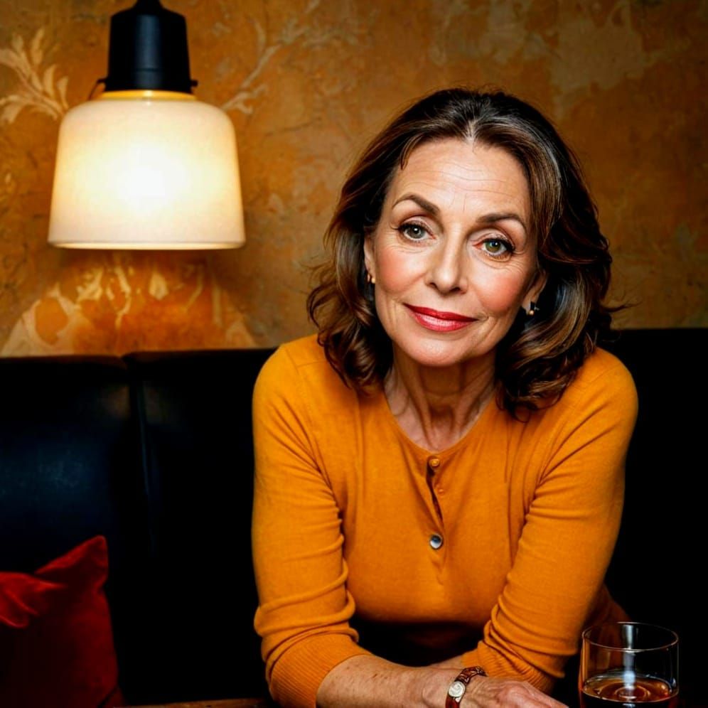 Charming Lady Portrait in Hyperrealistic Fashion Photography