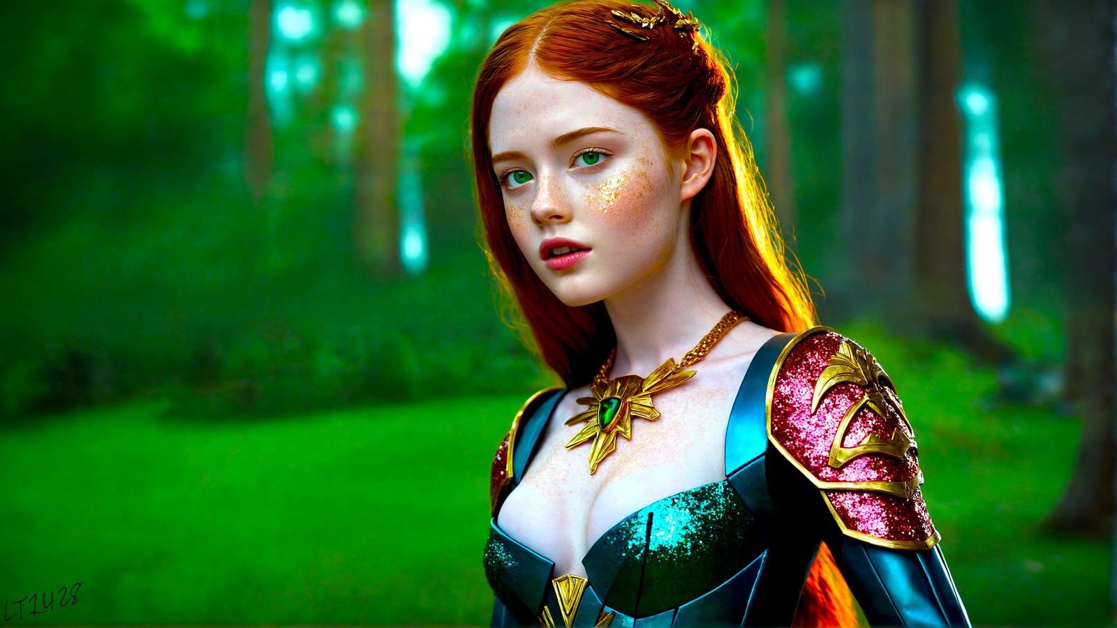 Sela Kialani - Glitter in the air series.