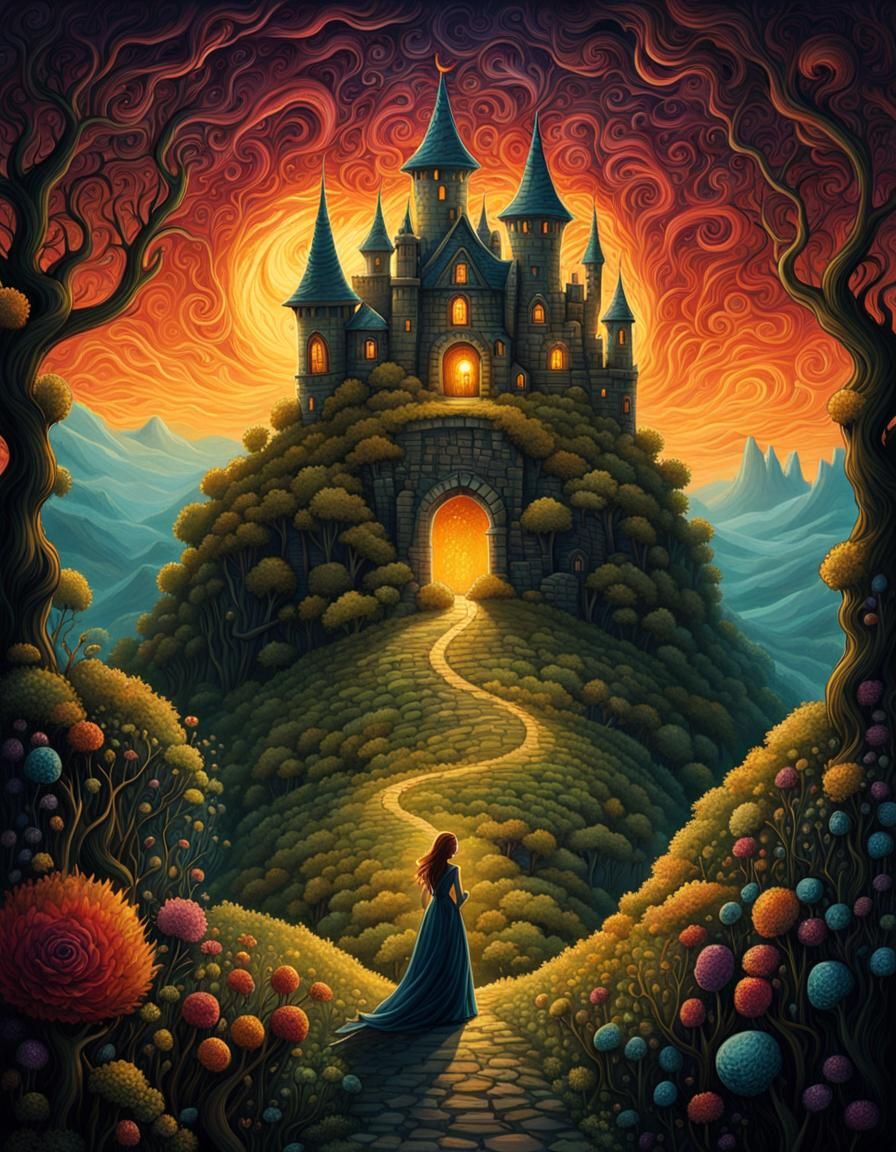 A Path   by @SmitAiArtist