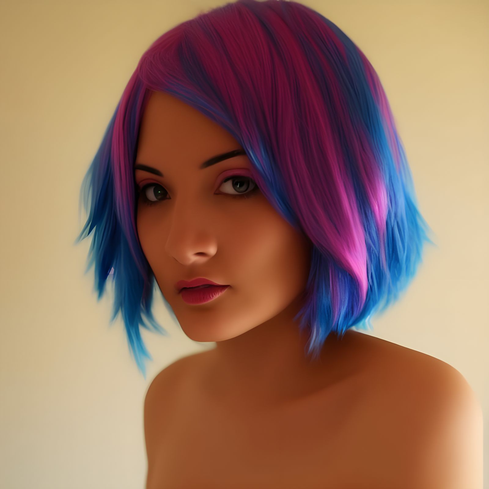 Pink and Blue
