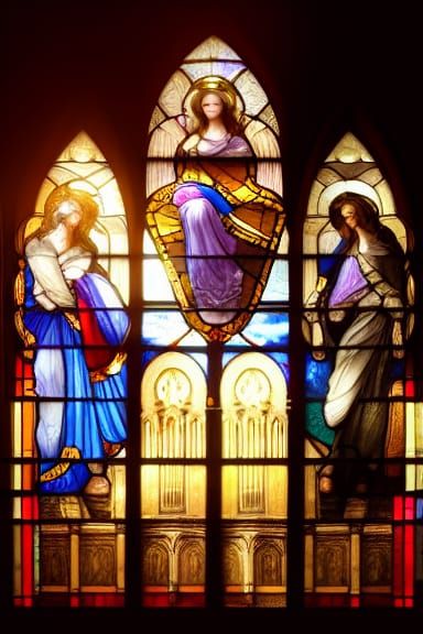 Church Stained Glass Window