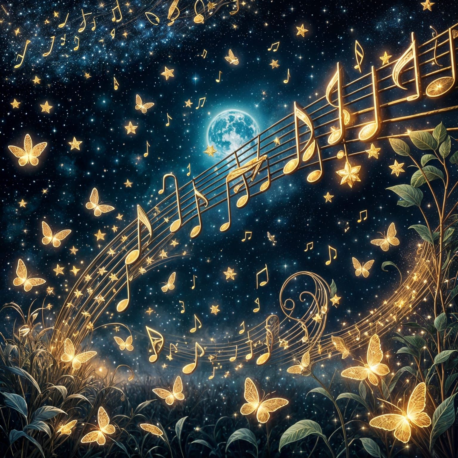 Music of the night   by @RedPixie