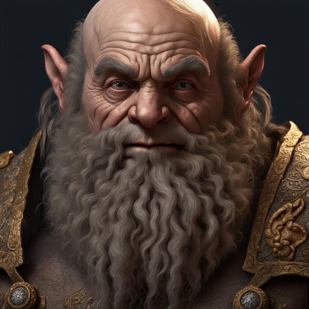 Bald Gruff Dwarf
