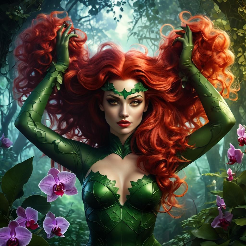 Poison Ivy  by @Pinkmercure