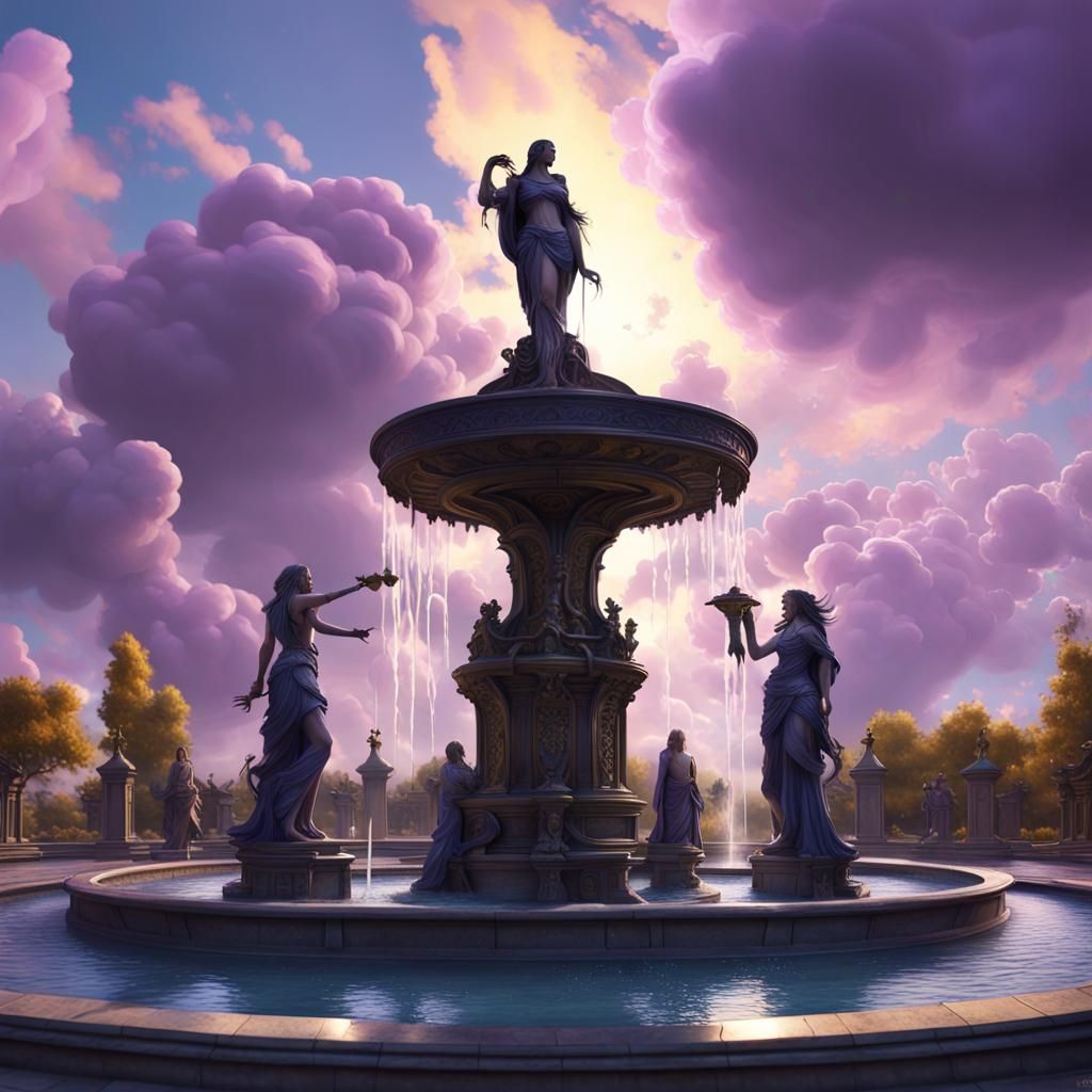 Water fountain  by @Lokky