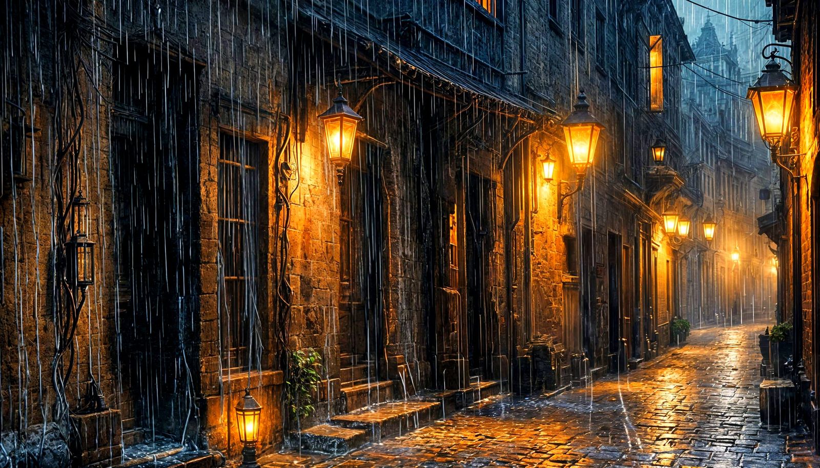 Urban Rain  by @The Leycer