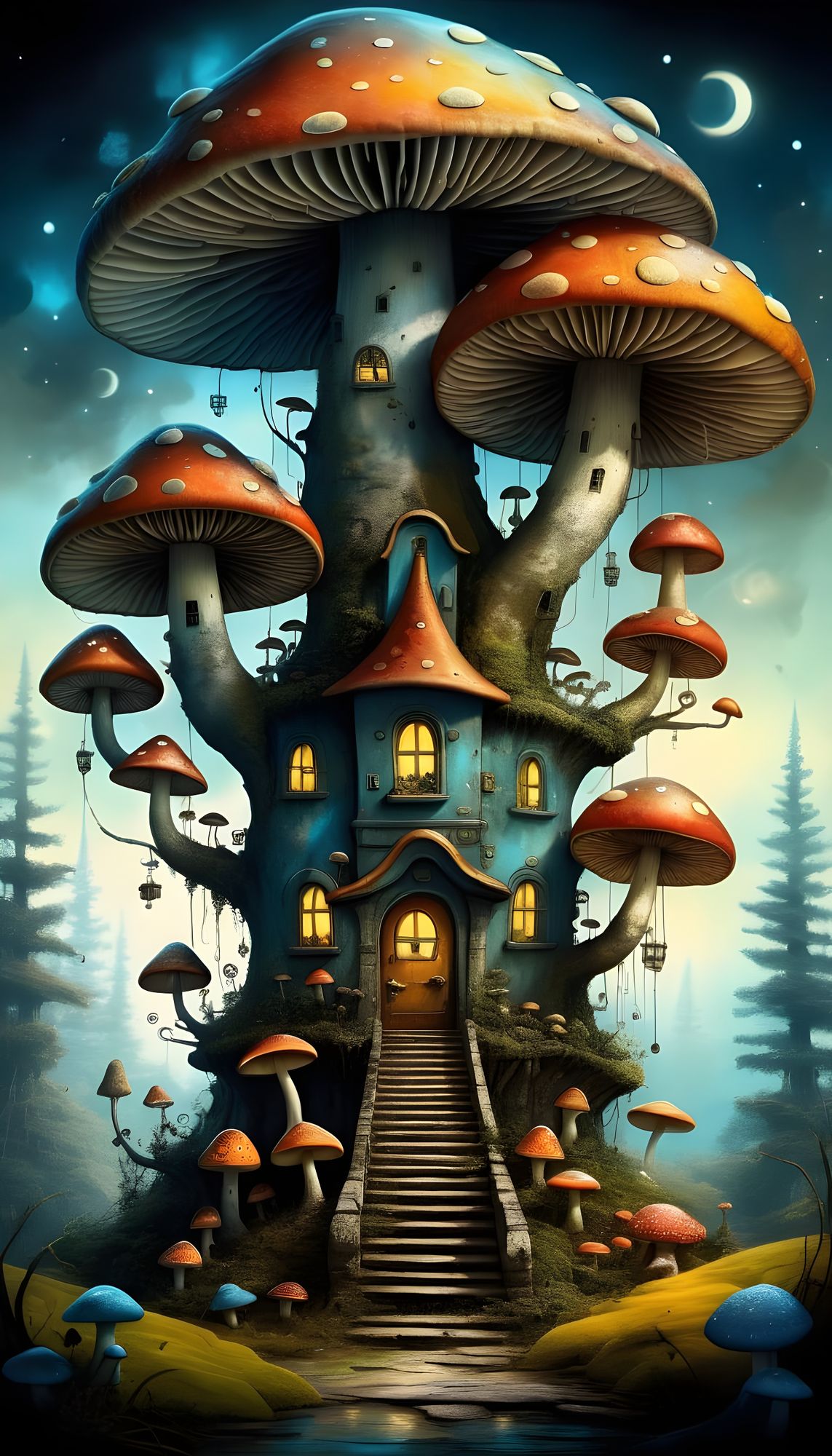 Mushroom House