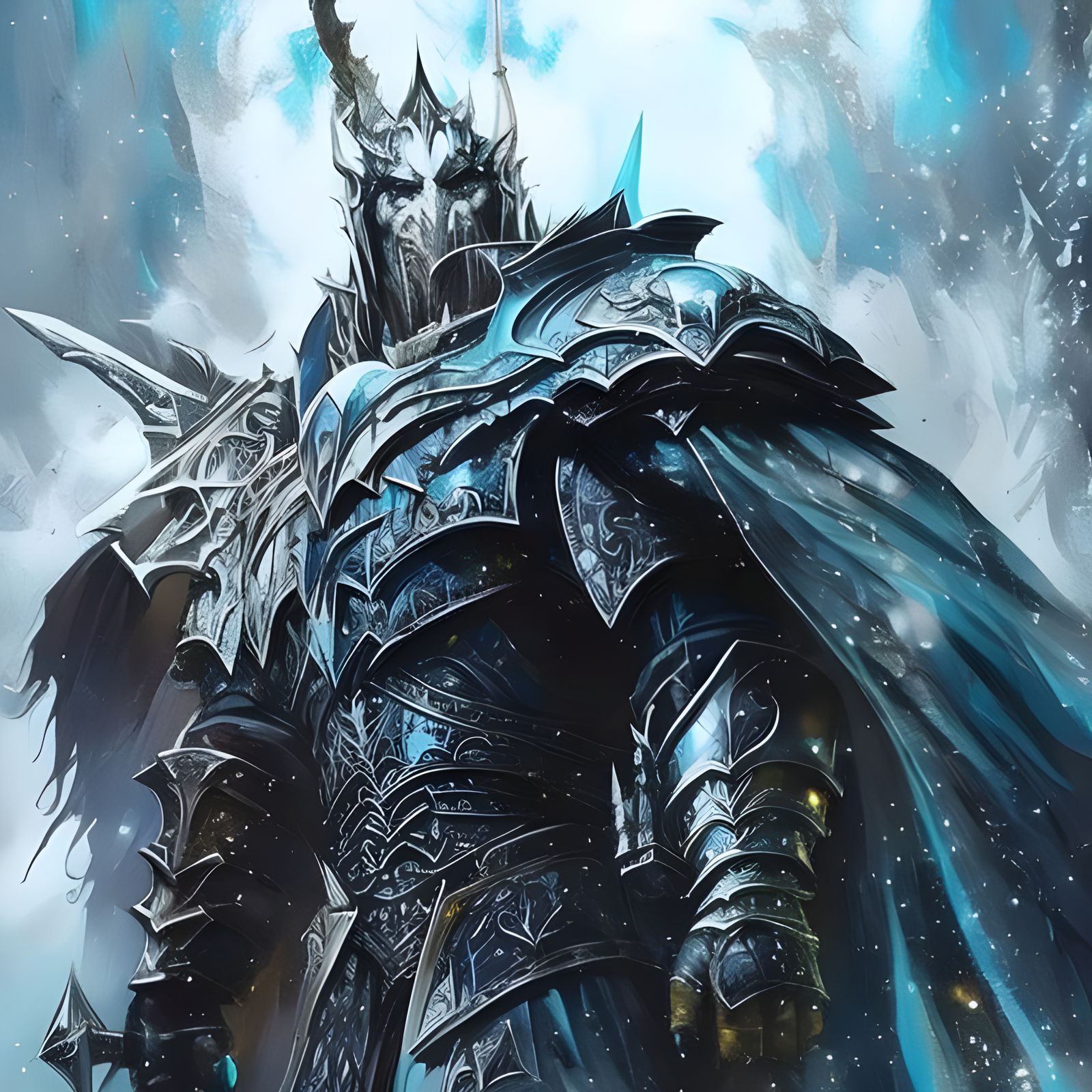 Ice warrior  by @ZeArtist