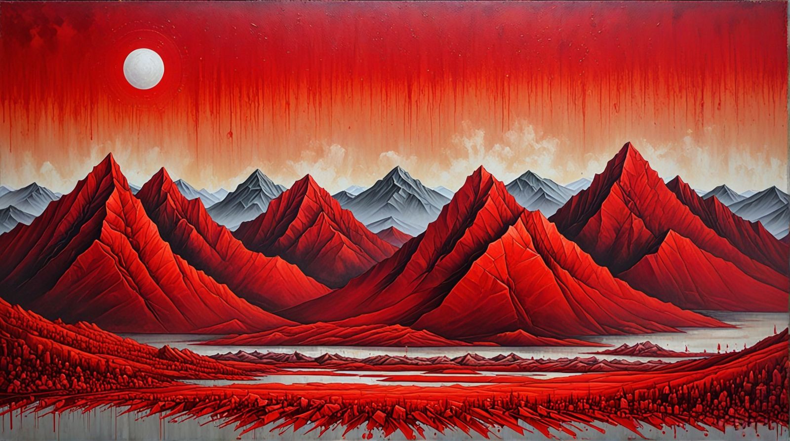 Pain Red Razor Peaks