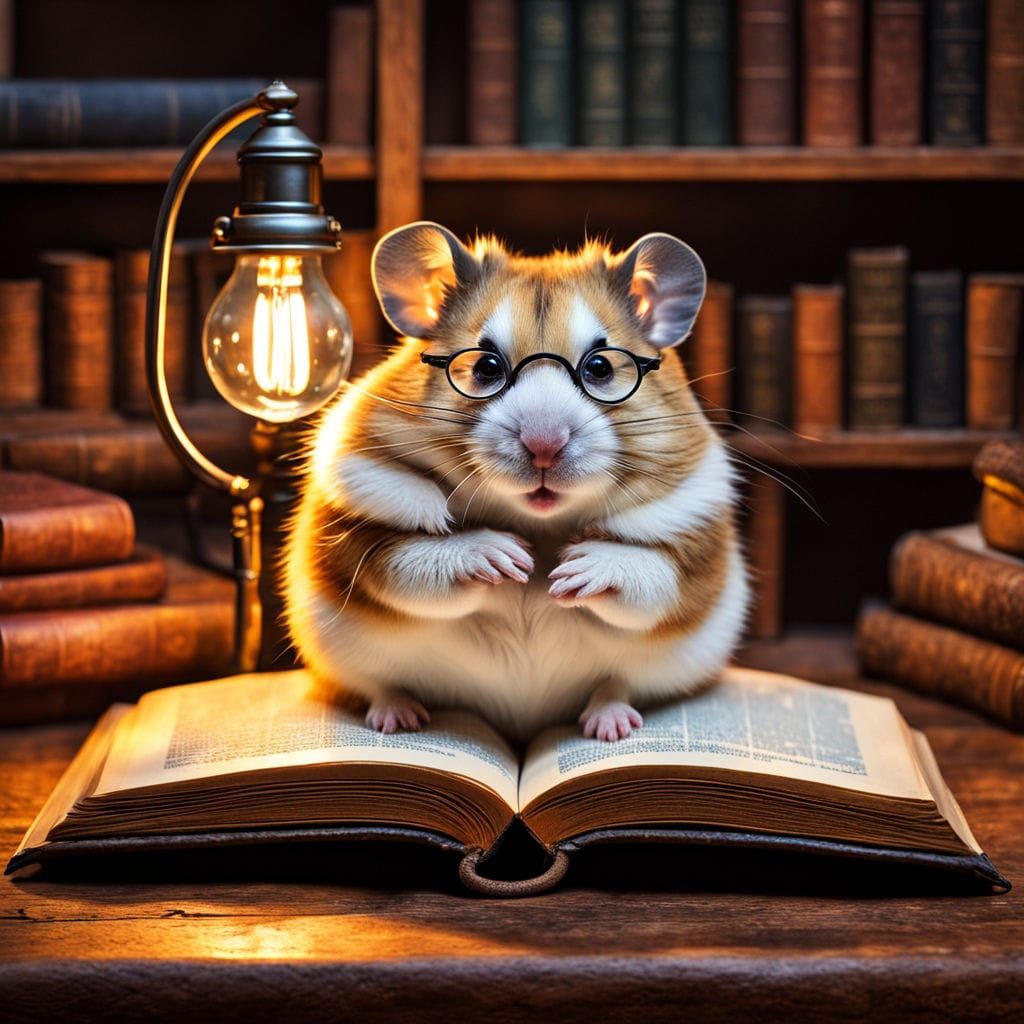 Nerd hamster