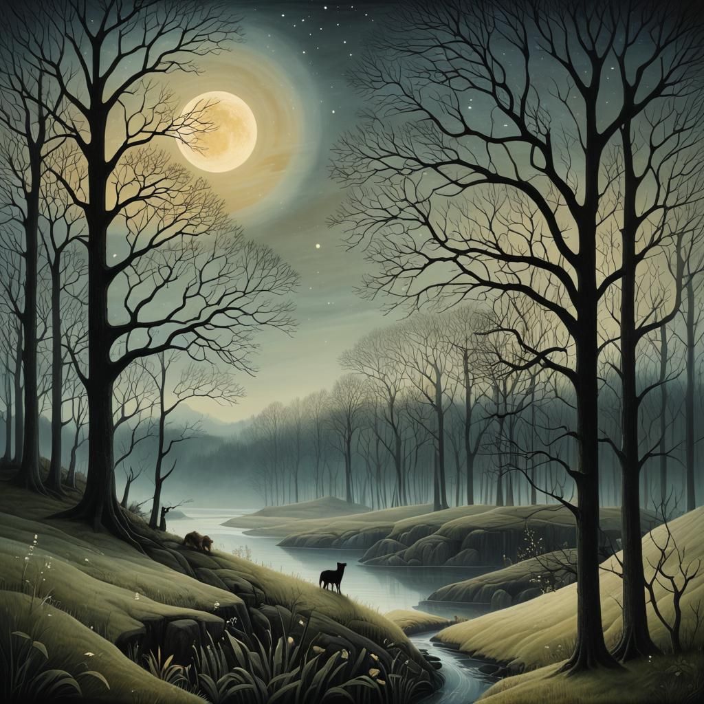 "In the middle of the night lies the beginning of the new da...