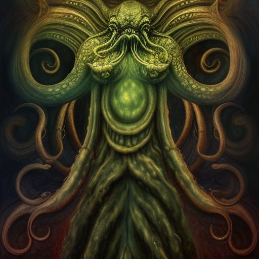 Cthulhu - AI Generated Artwork - NightCafe Creator