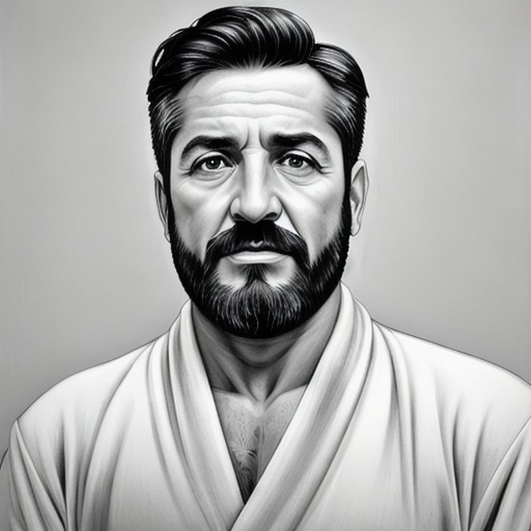 Black and white drawing