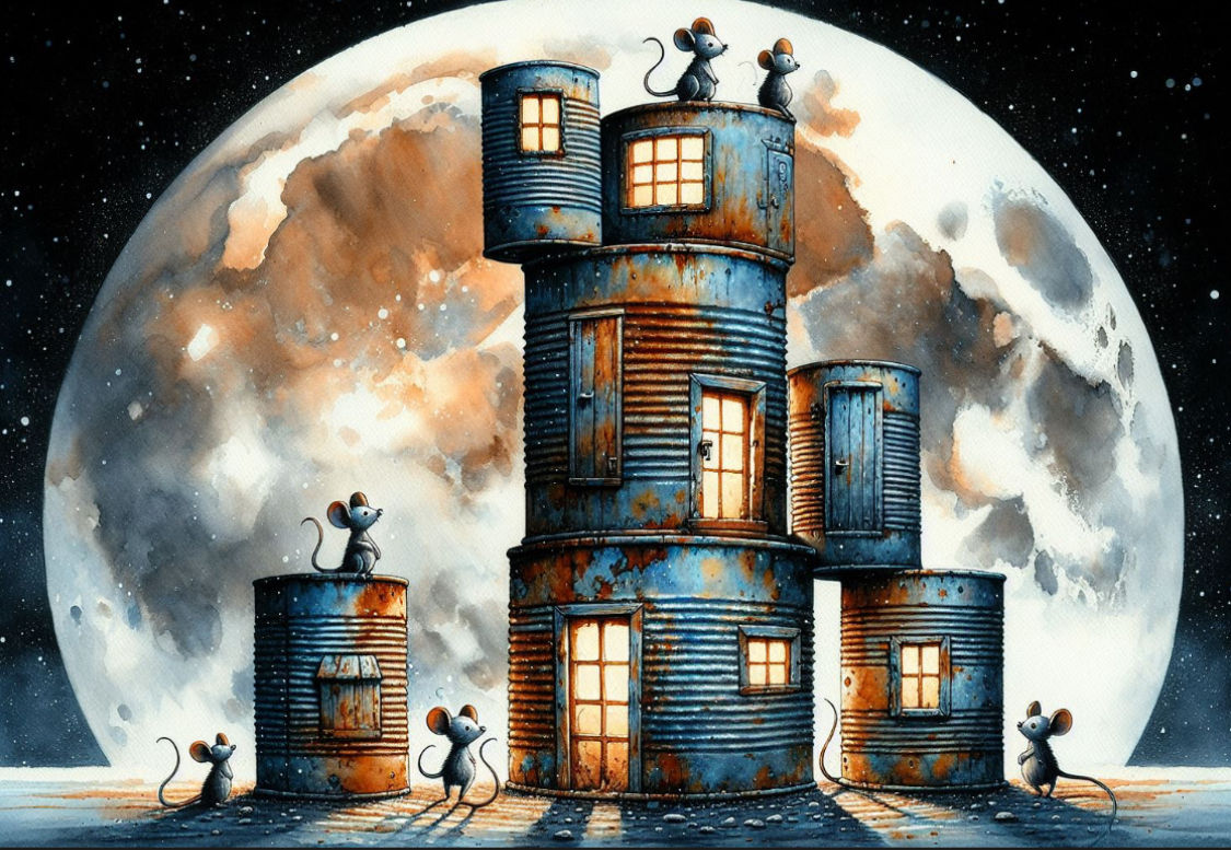 Mouses and little village