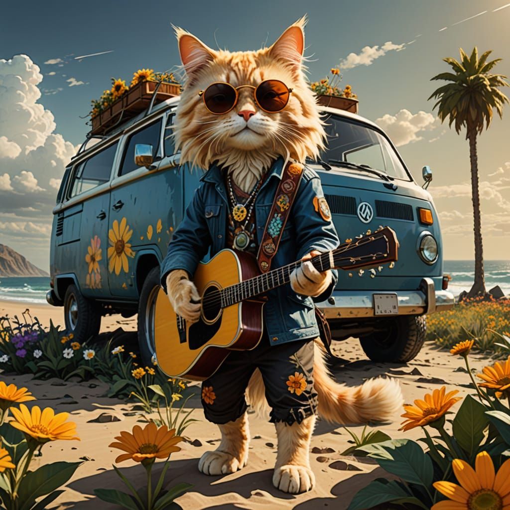 Peace, Folks. It´s Cat Stevens. (Who else) A Boomer, but a Banger.  by @Art Regarding Tardigrade 