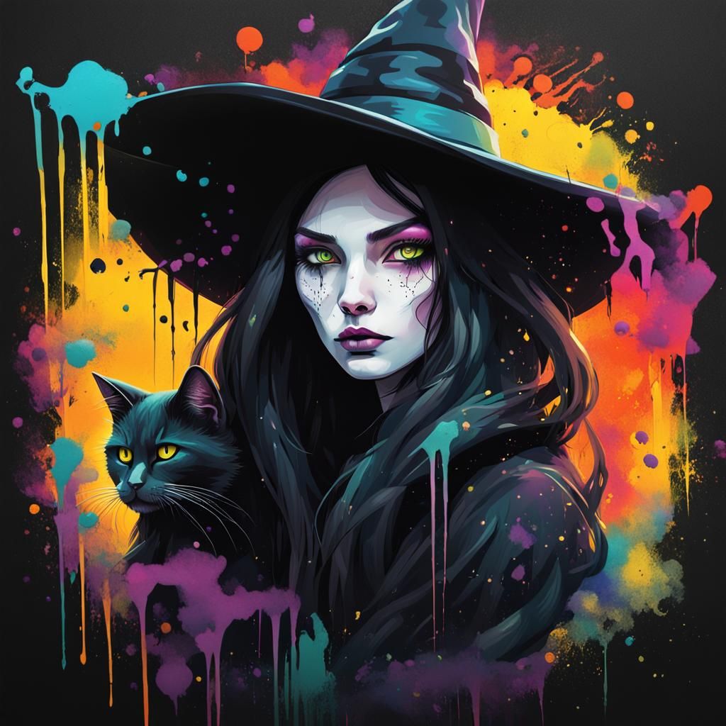 Modern Witch - AI Generated Artwork - NightCafe Creator