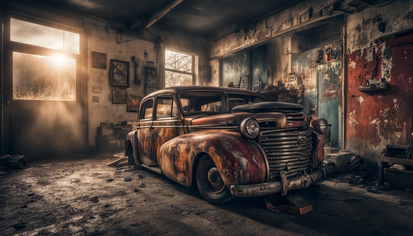 Once magnificent, now abandoned