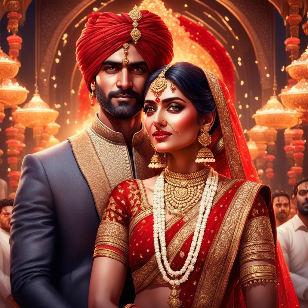 a traditional Indian wedding
