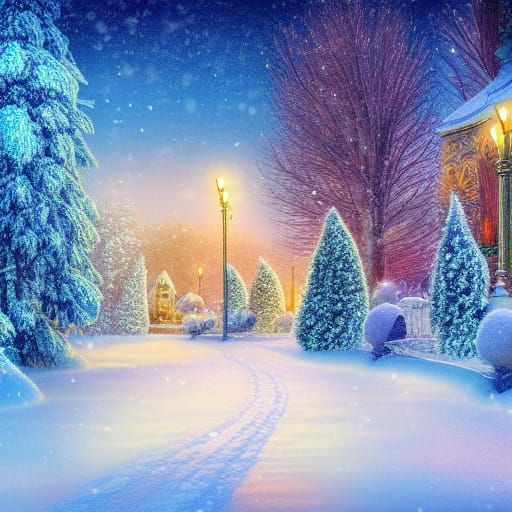 Winter evening