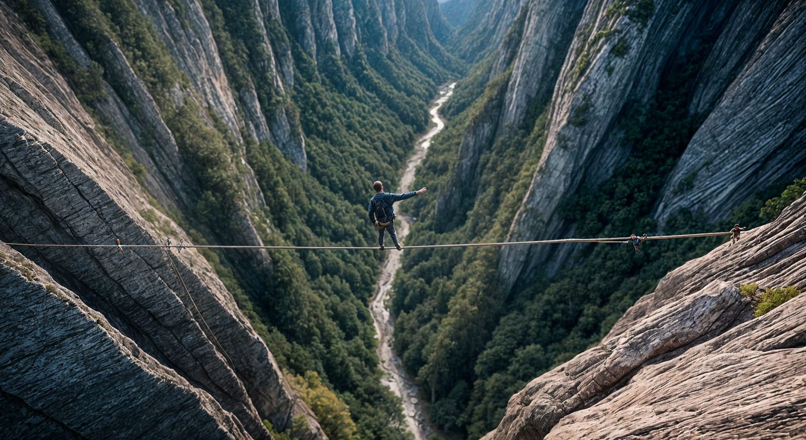 Tight rope.  by @Kernowek