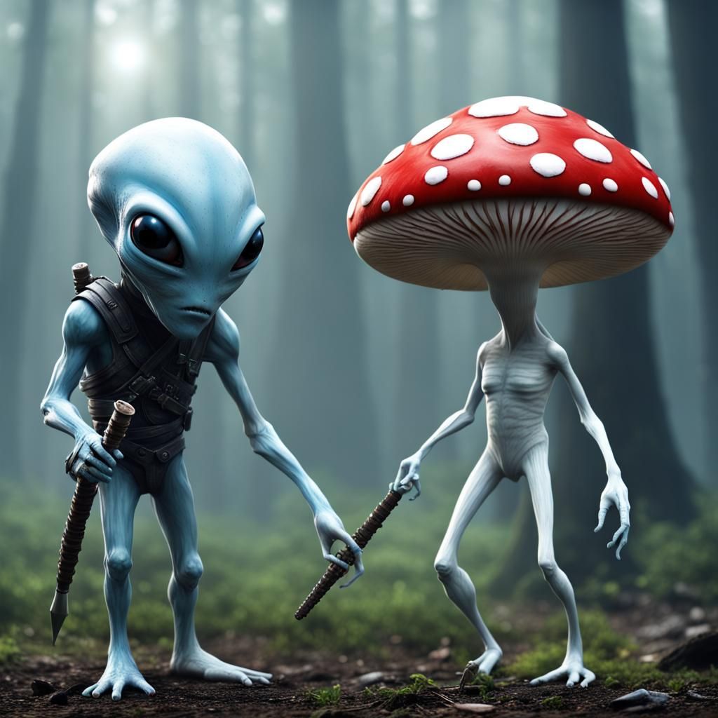 Alien and Myconid